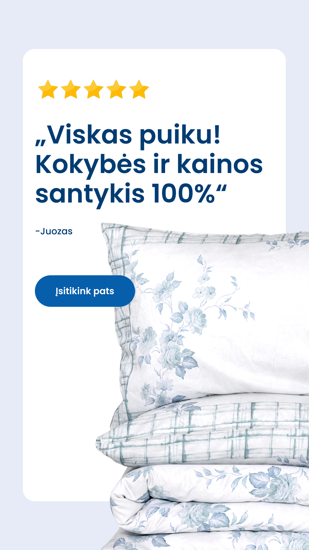 Nostra- Tekstilė Jūsų namams Facebook ad