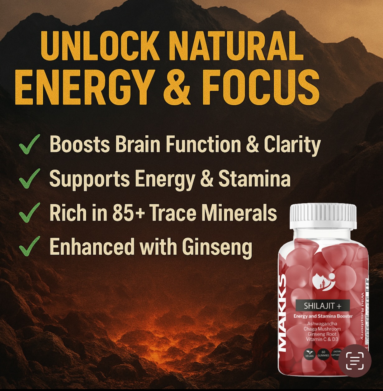 Makks Health Facebook ad