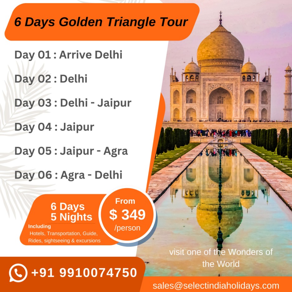 india_tours13 Facebook ad: Discover India’s Royal Heritage in Just 6 Days!