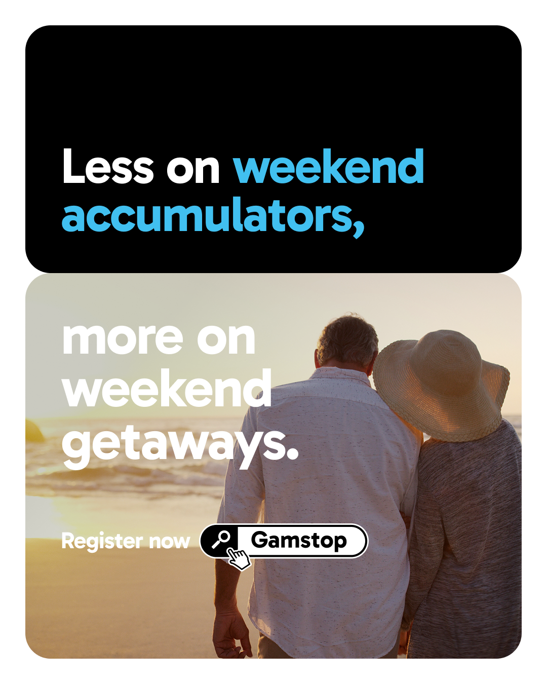 Gamstop Facebook ad