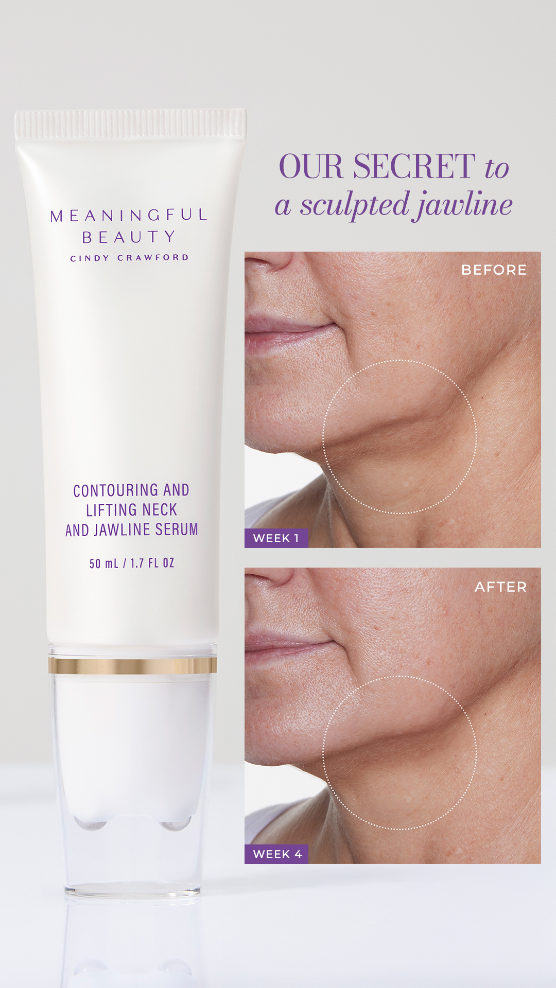 Meaningful Beauty Facebook ad