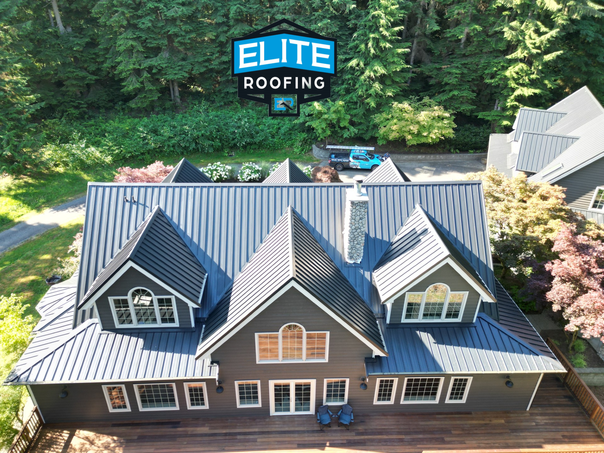 Elite Roofing Facebook ad