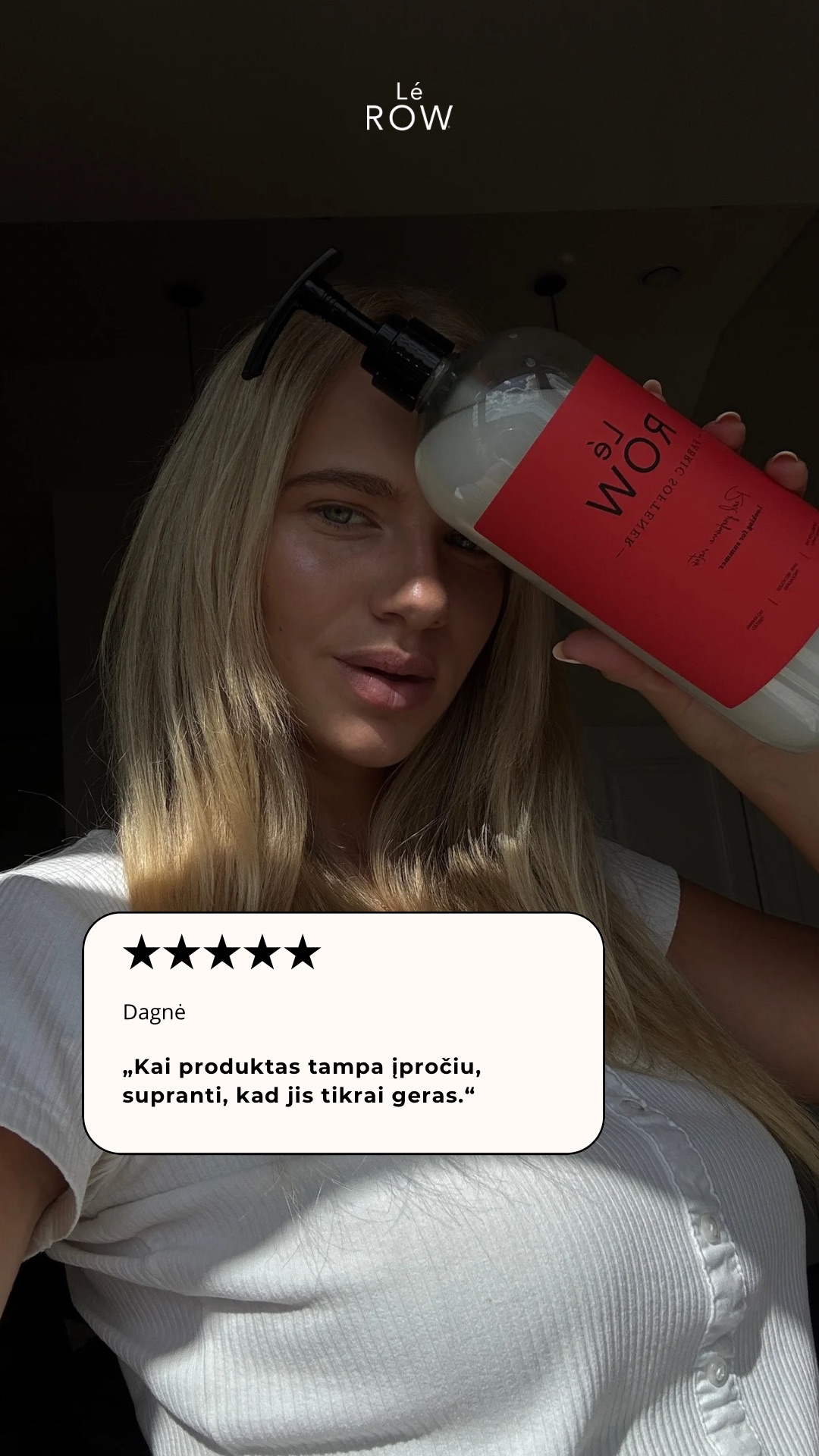 Lé ROW Facebook ad