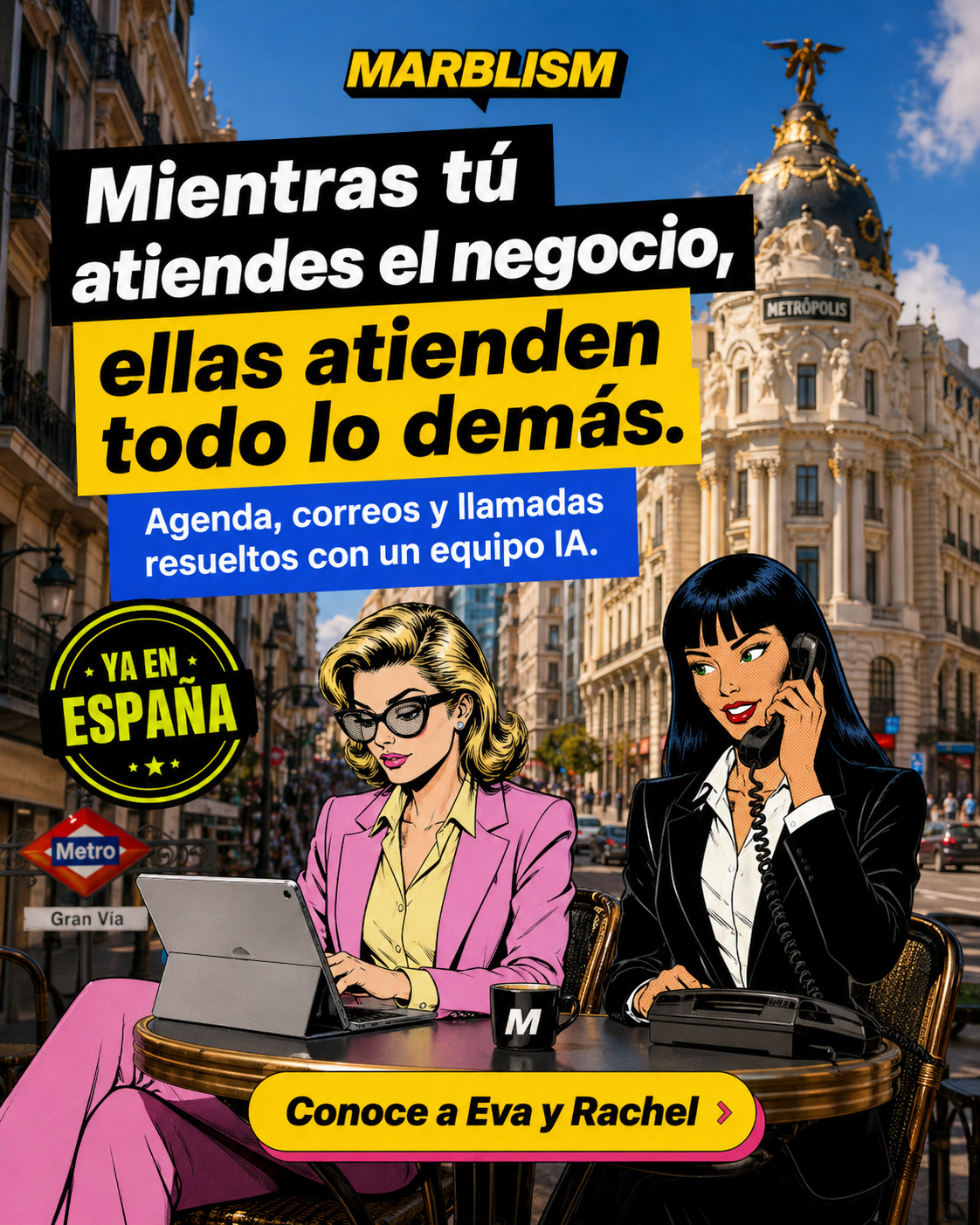 Marblism Facebook ad