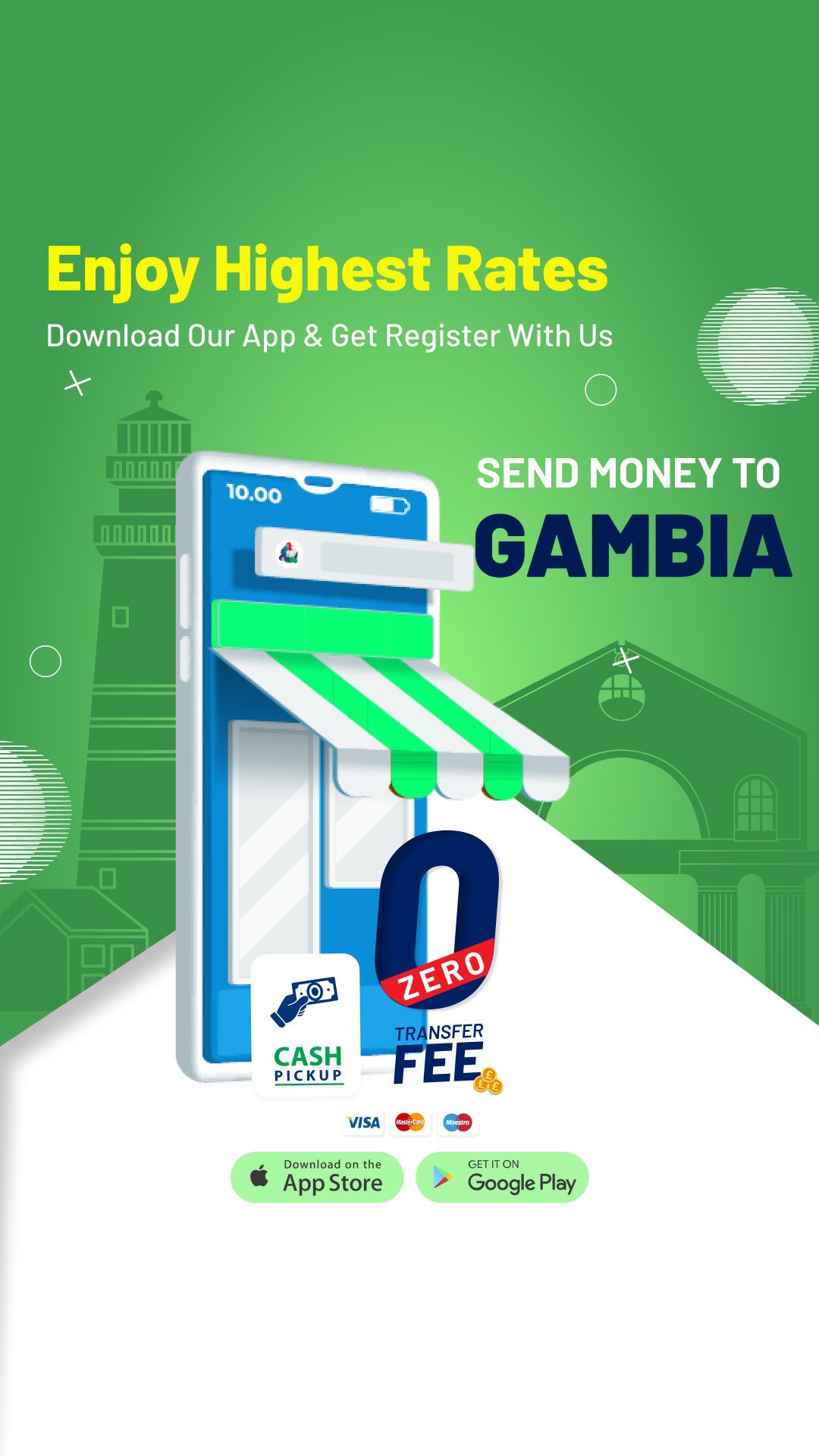 Supersonicz Money Transfer Facebook ad