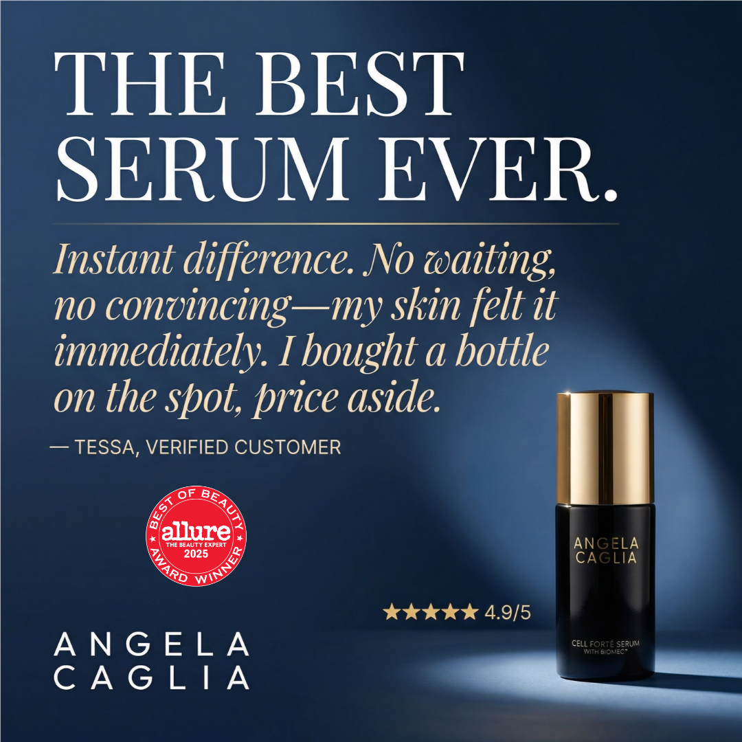 Angela Caglia Skincare Facebook ad