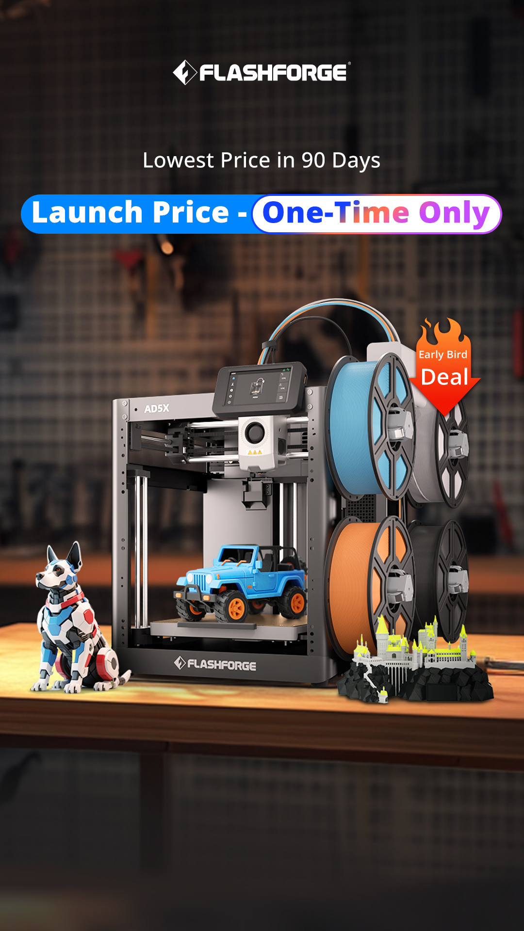 Flashforge Facebook ad