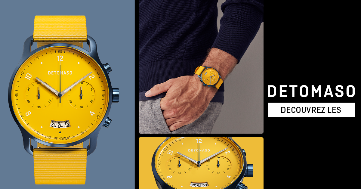 DETOMASO WATCHES Facebook ad