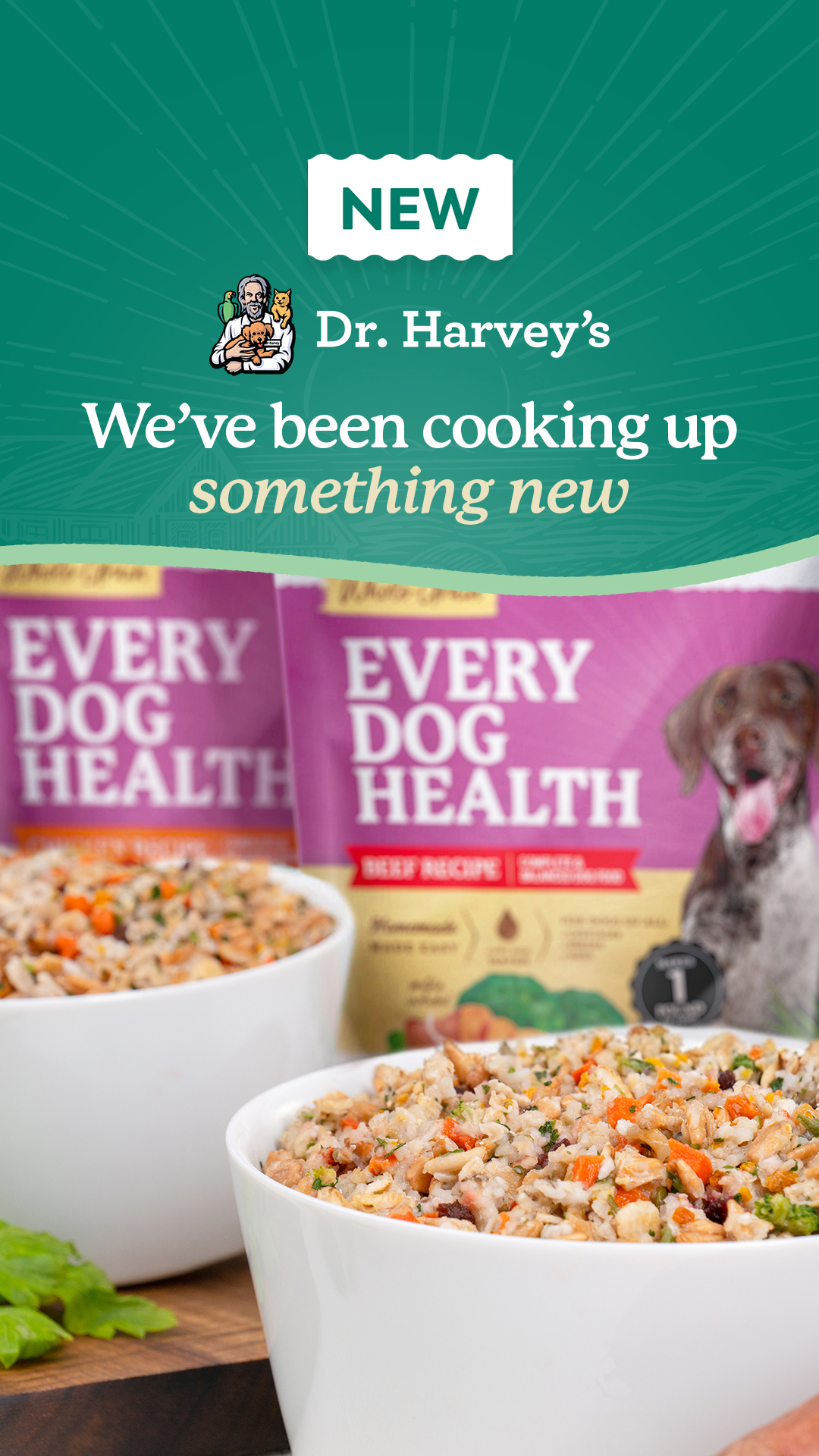 Dr. Harvey's Facebook ad