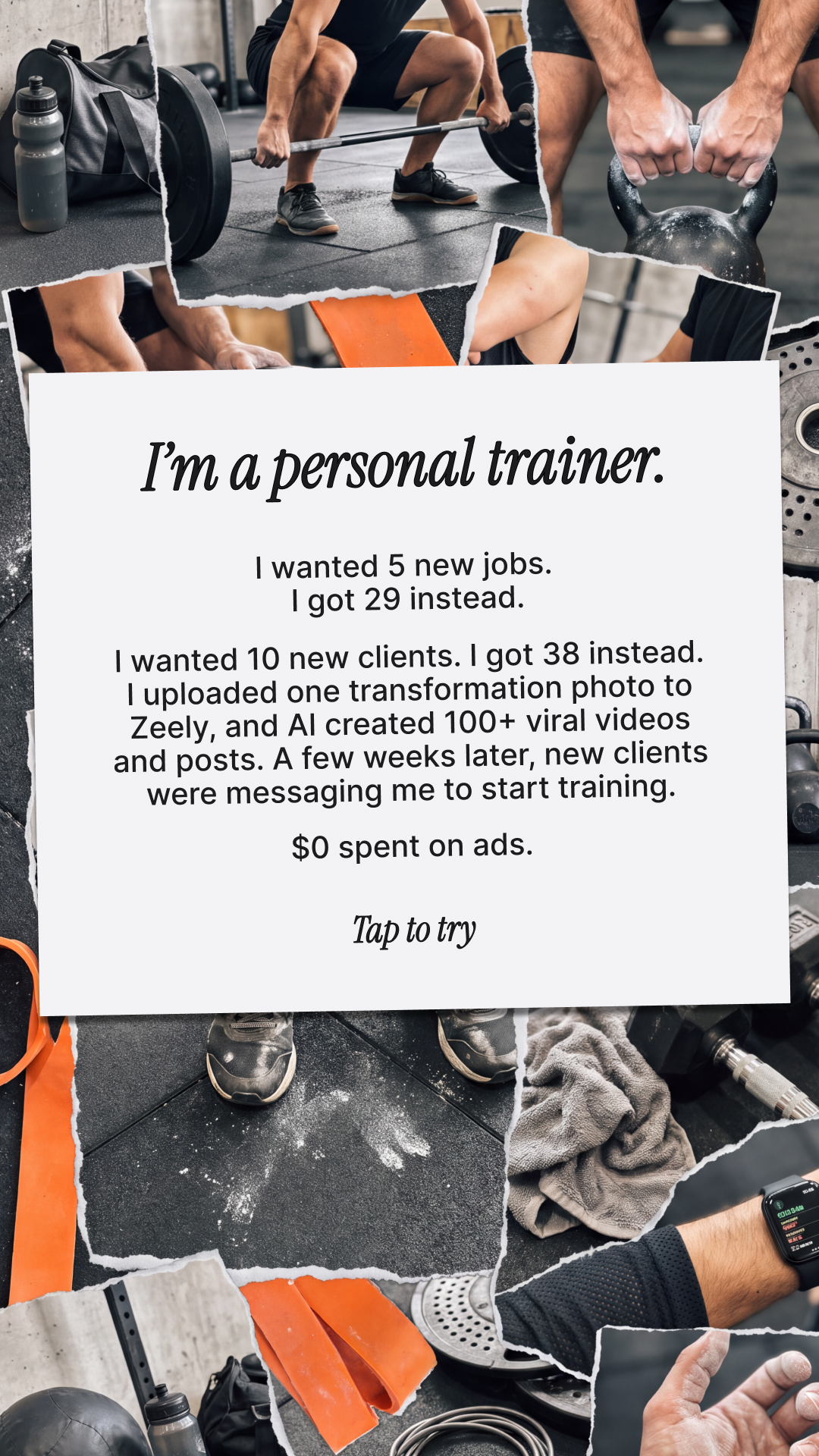 Zeely Facebook ad