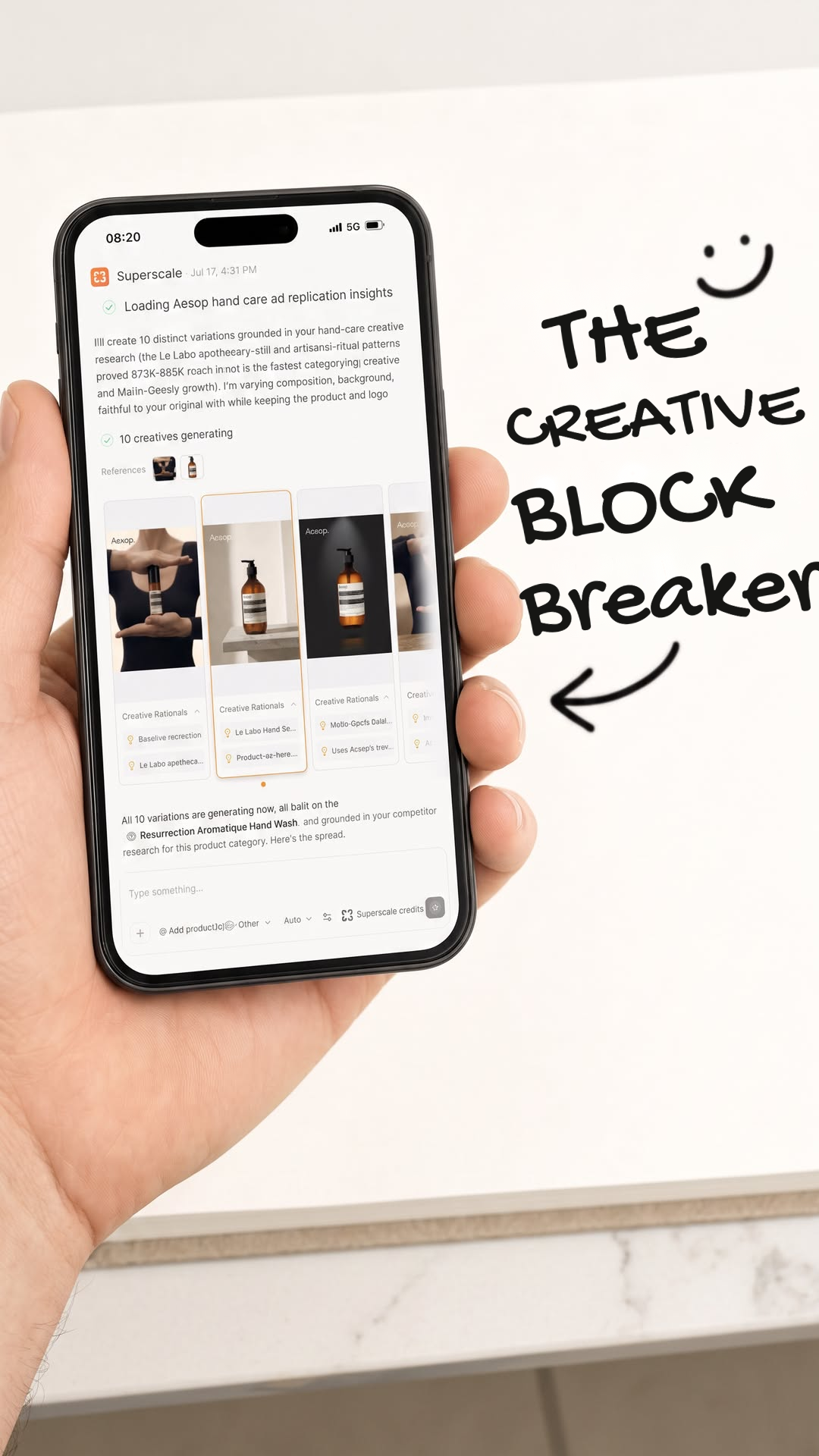Superscale AI Facebook ad: Meet your AI creative strategist