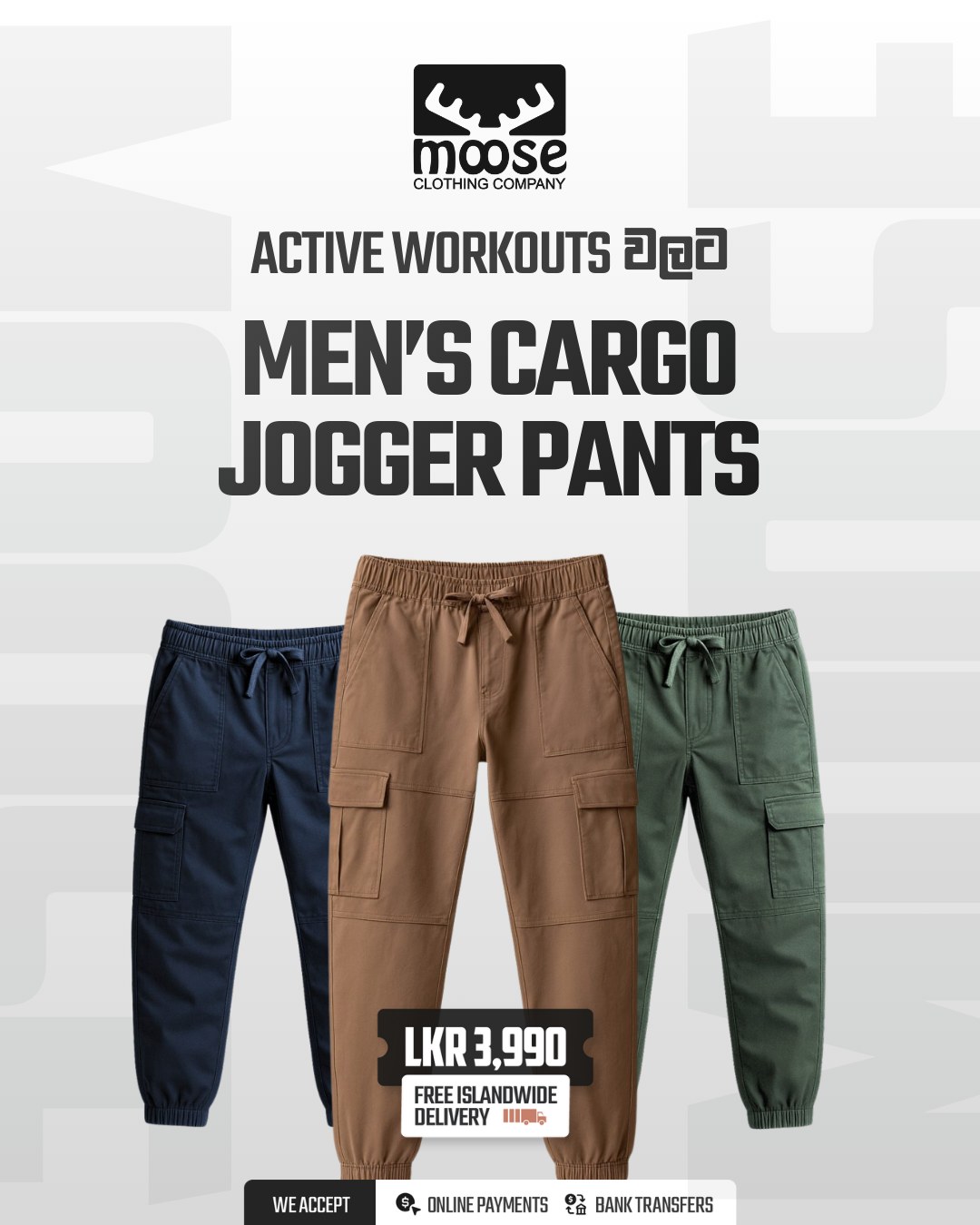 Moose Clothing Company Facebook ad