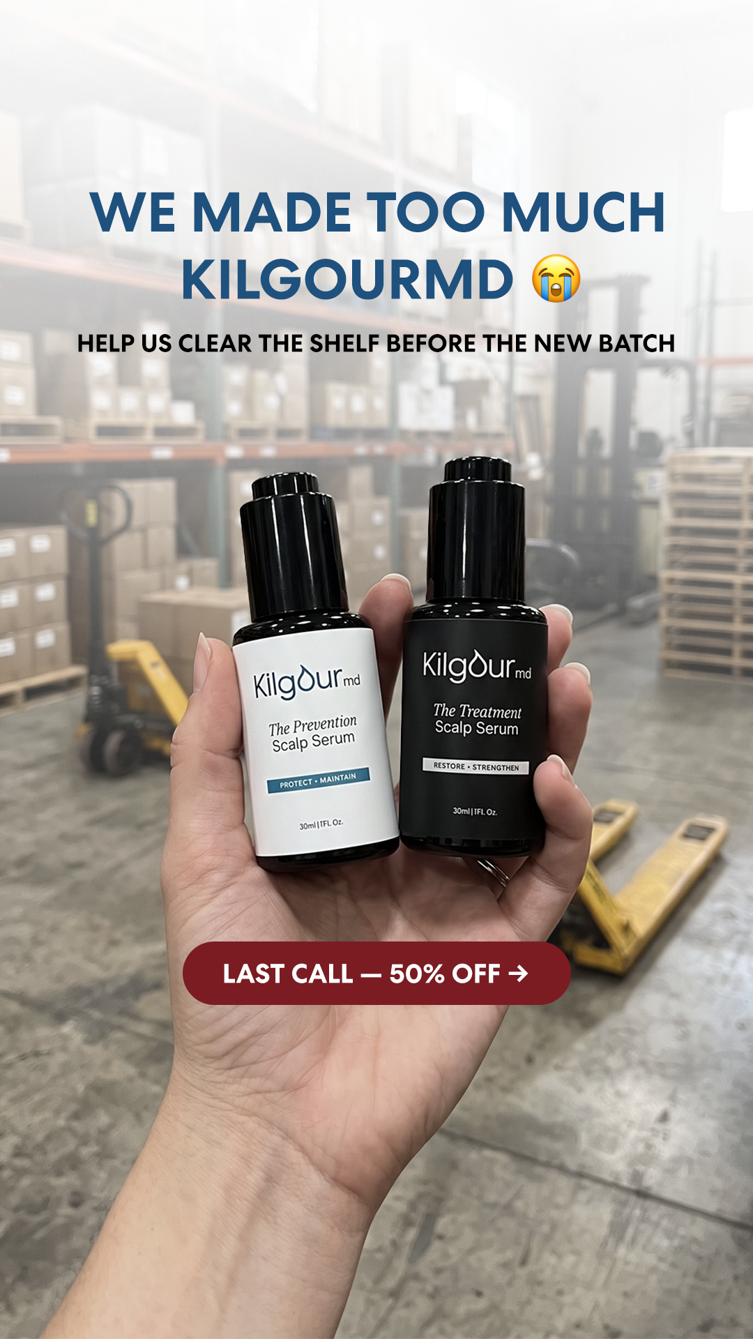 James Kilgour, MD Facebook ad