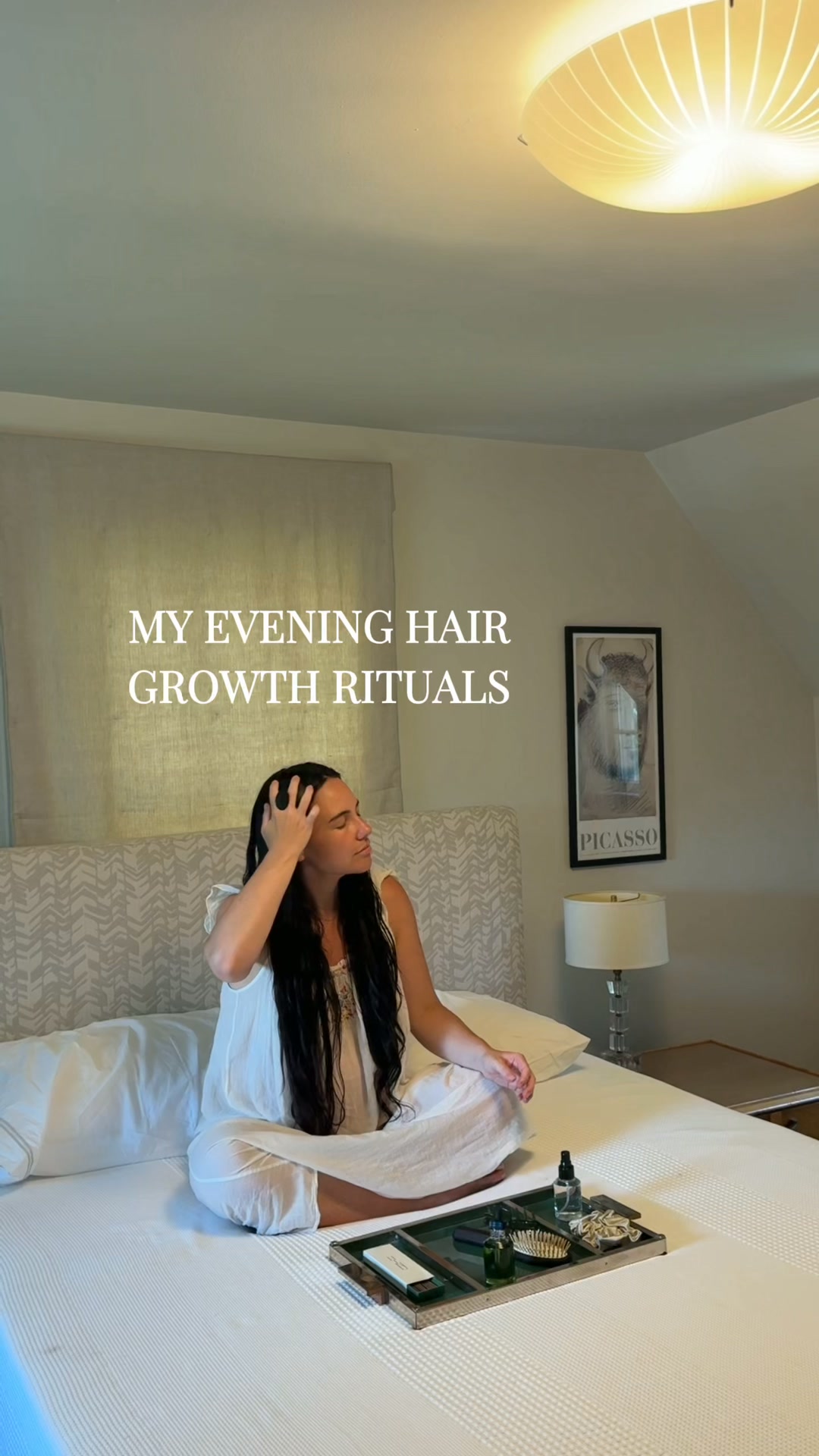 HINU Facebook ad: My evening hair ritual