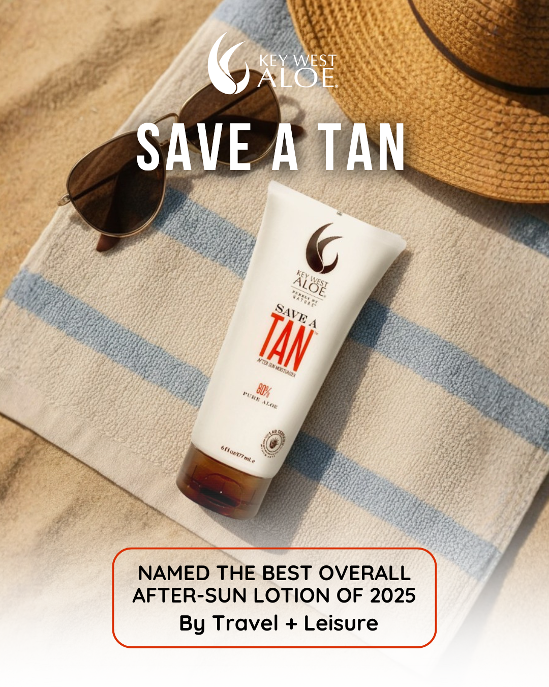 Key West Aloe Facebook ad from Jan 20, 2026