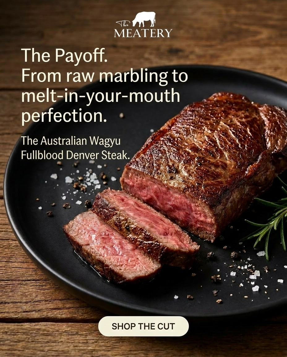 The Meatery Facebook ad from May 27, 2026
