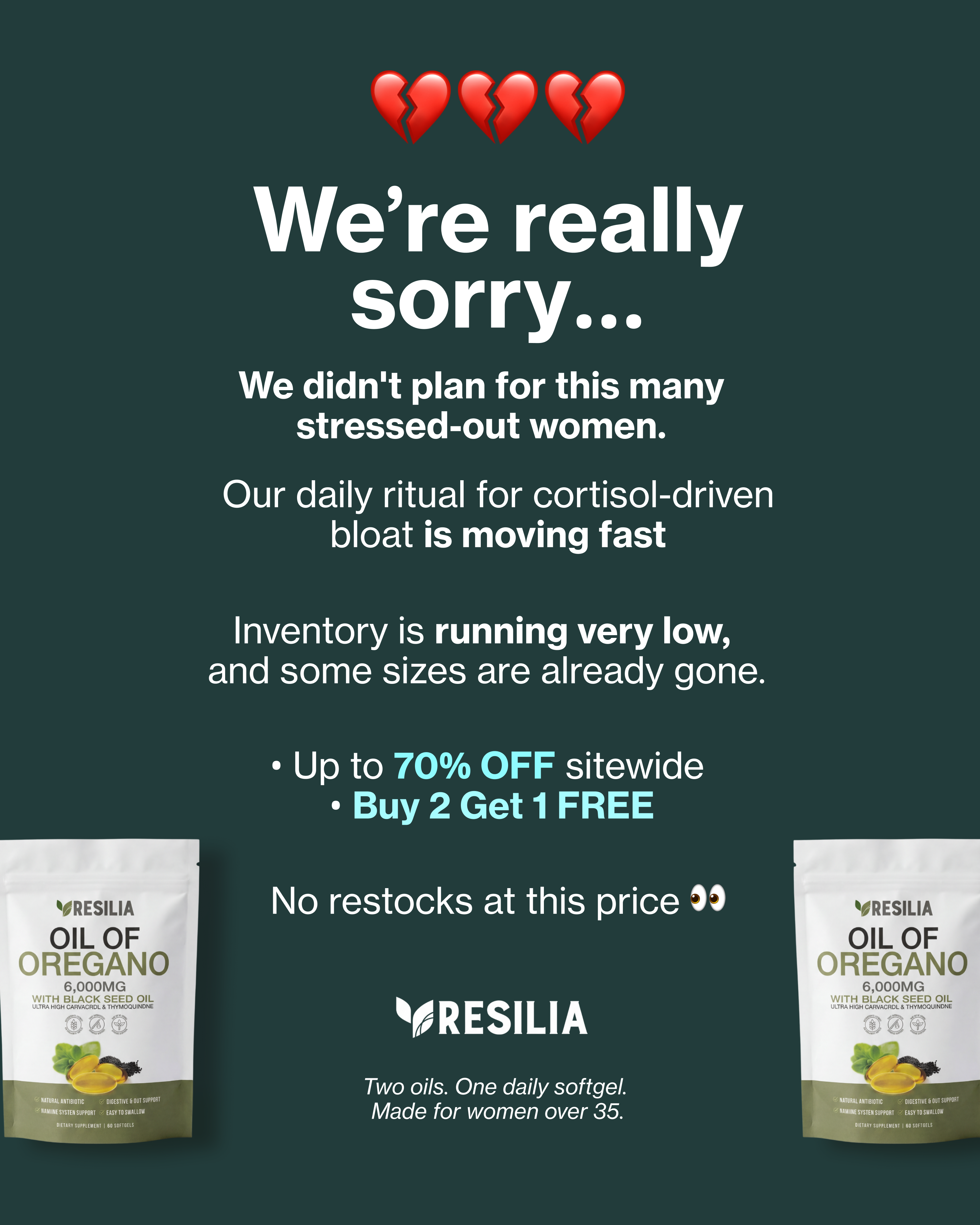 After 40 Wellness Facebook ad