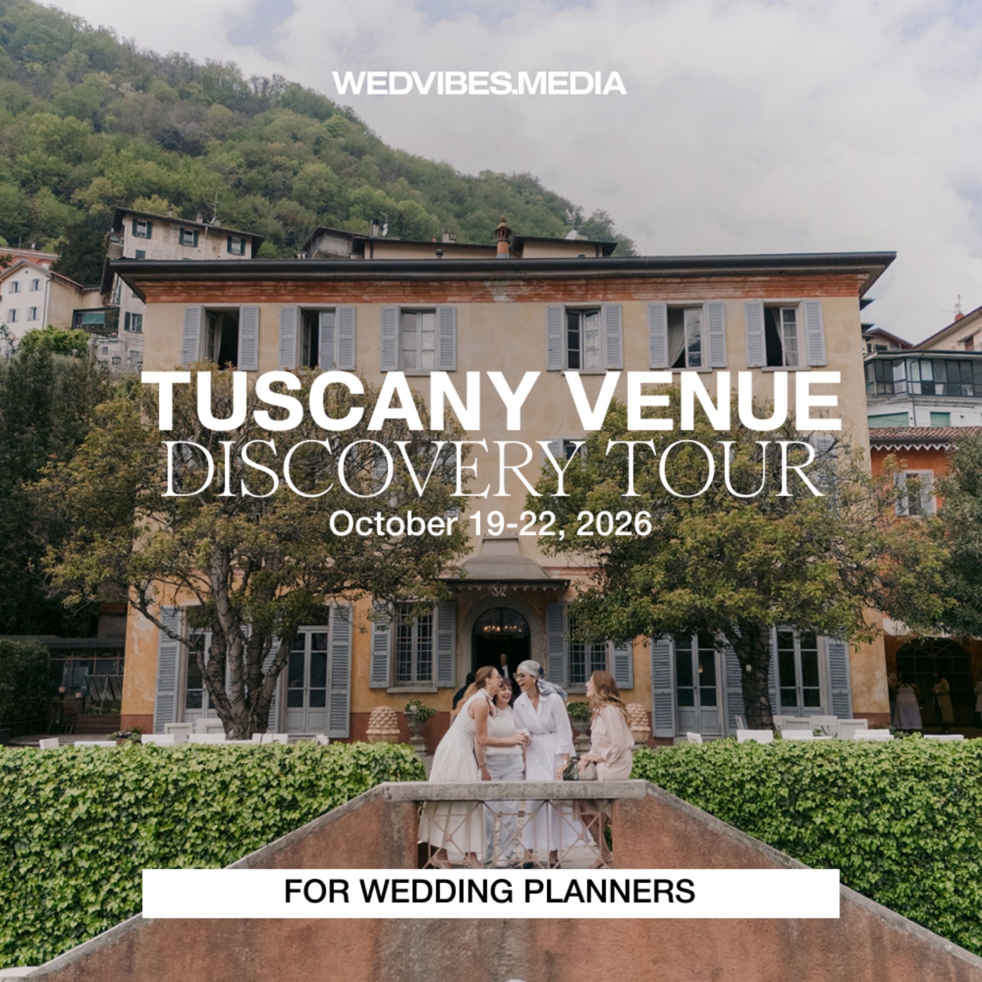 WedVibes Facebook ad: Explore the best Tuscany has to give to…