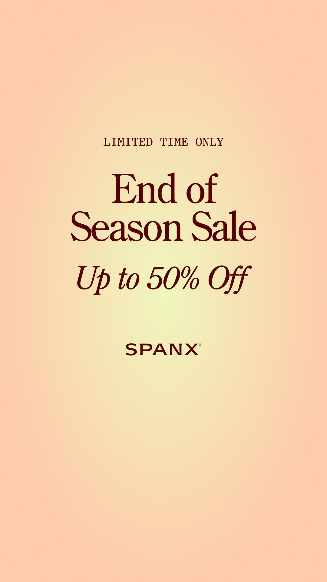 SPANX Facebook ad