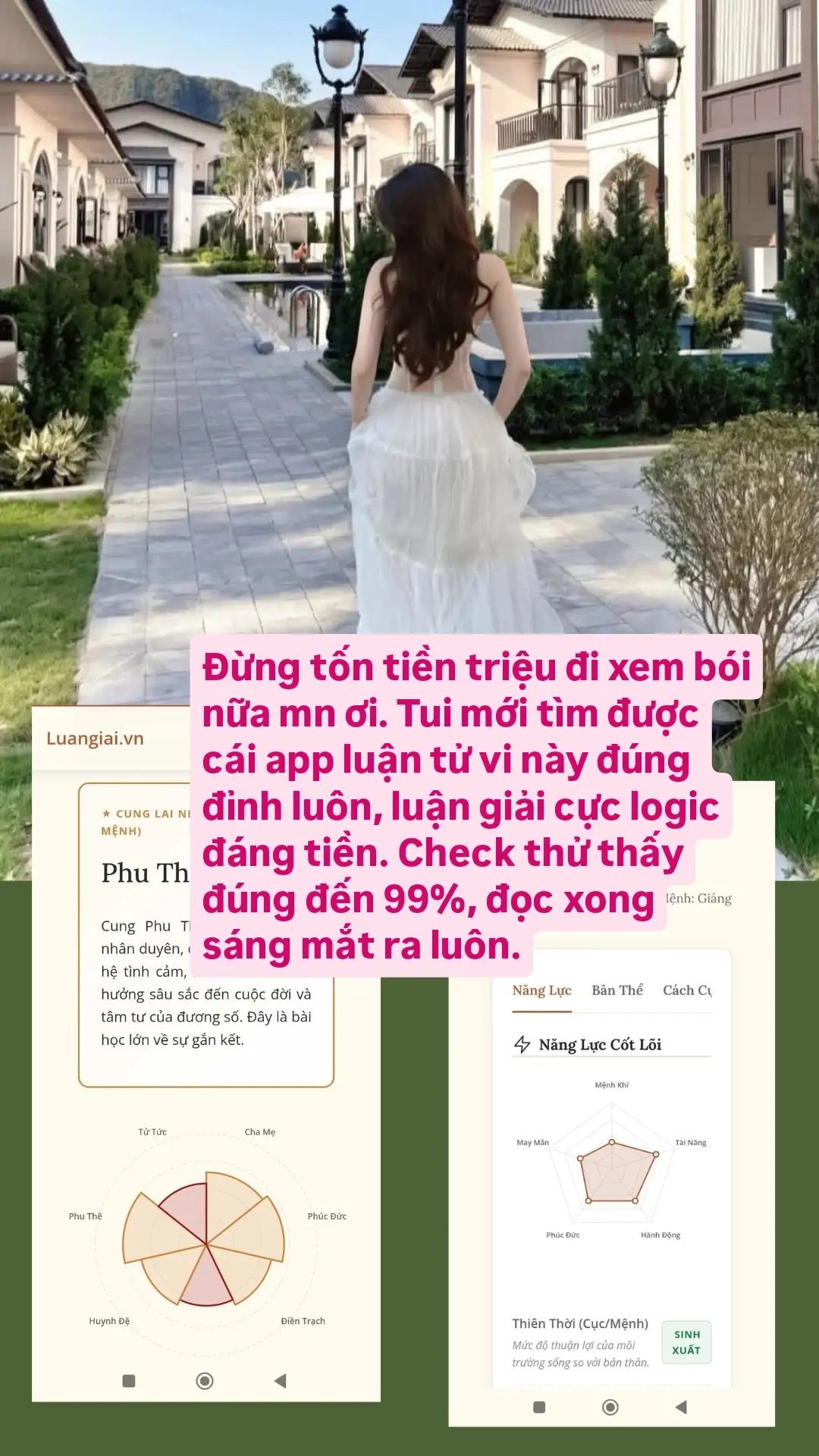 Kiều Thanh Huyền Facebook ad: Đây nhé các chị em Luangiai.vn
