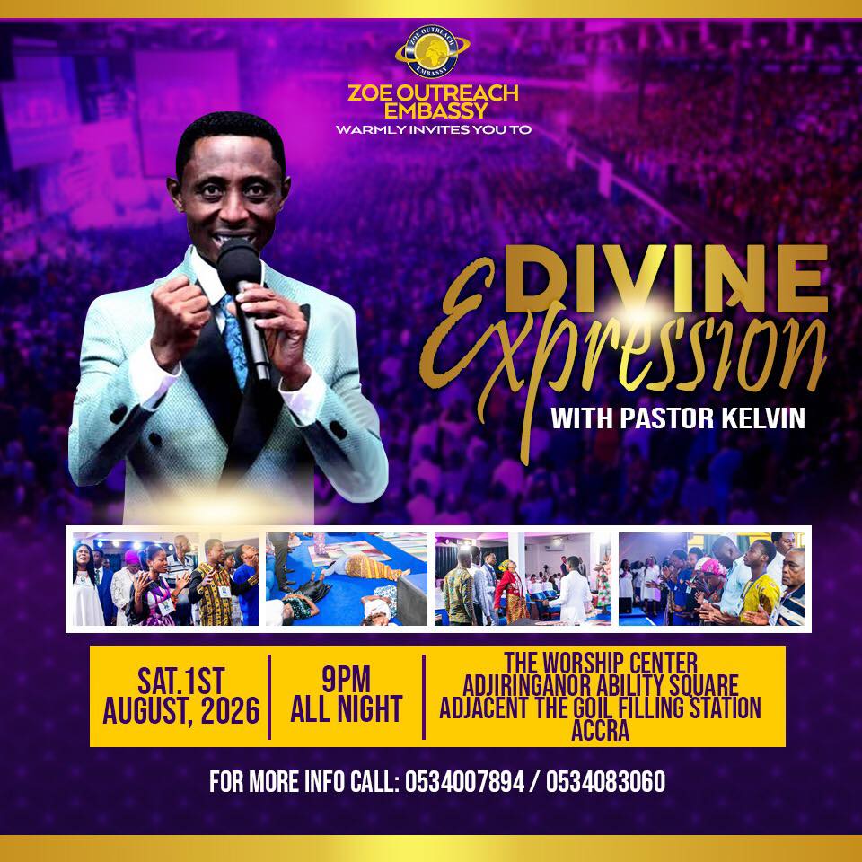 Pastor Kelvin Facebook ad: DIVINE EXPRESSIONS! DIVINE EXPRESSIONS!