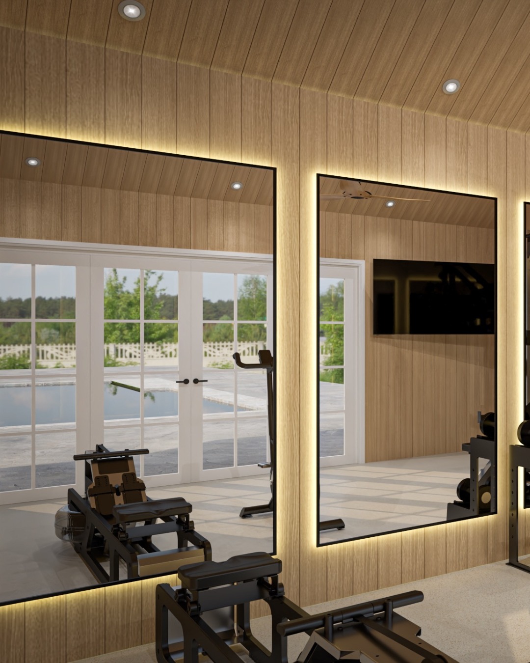 Mark D. Williams Custom Homes Inc Facebook ad: We’re unveiling the ultimate dual-purpose space!
