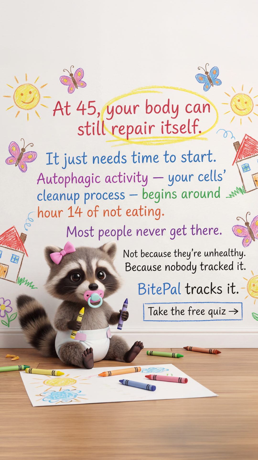 BitePal: AI Calorie Tracker Facebook ad