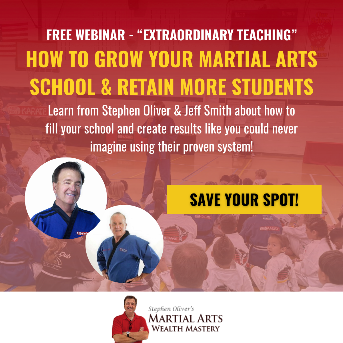 Martial Arts Professional Facebook ad