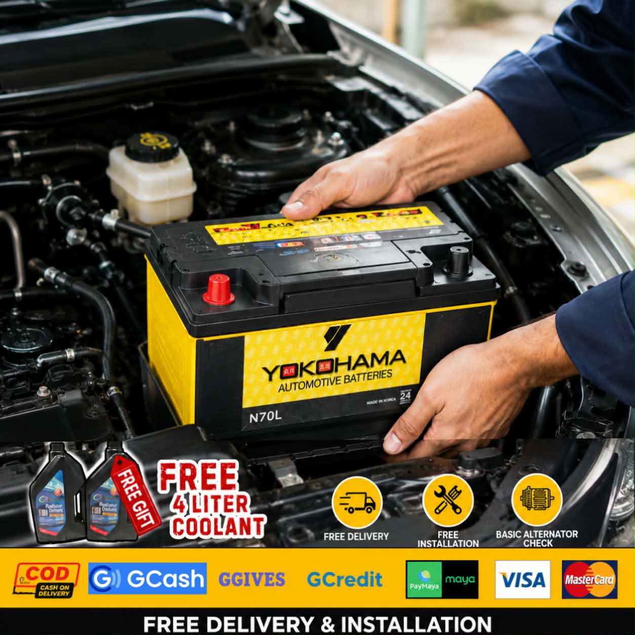 1PH Battery Depot Facebook ad