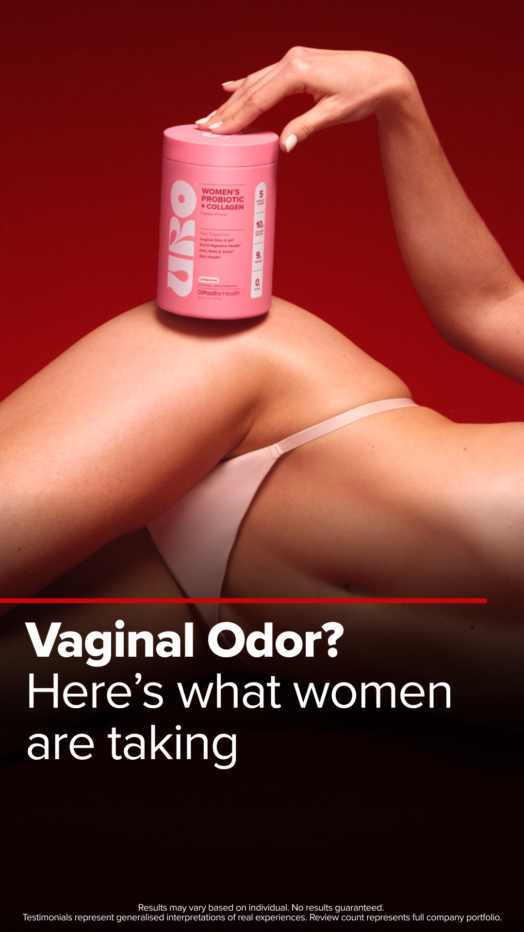 O Positiv Health Facebook ad