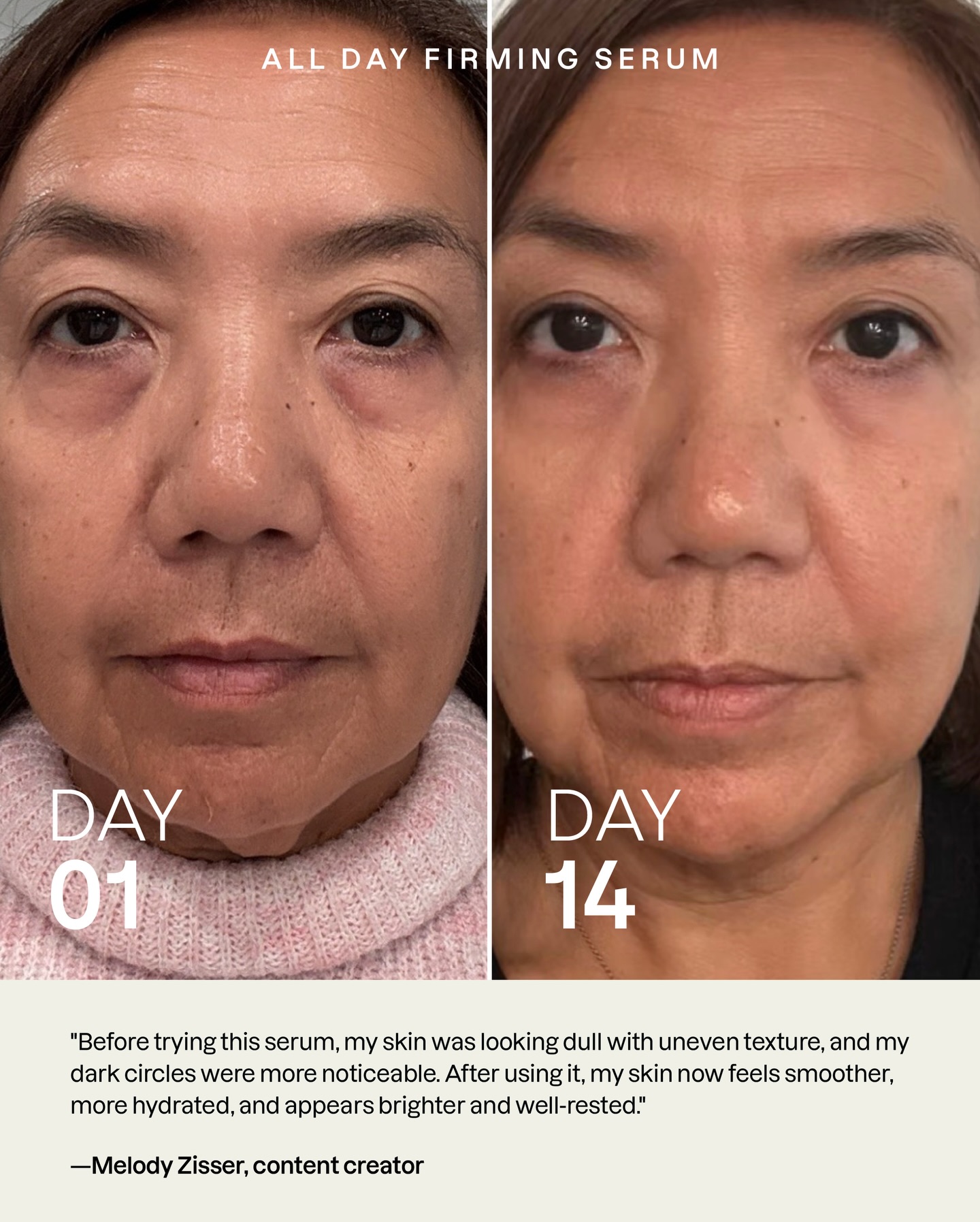 Karuna Facebook ad: Your best skin, all day long with All…