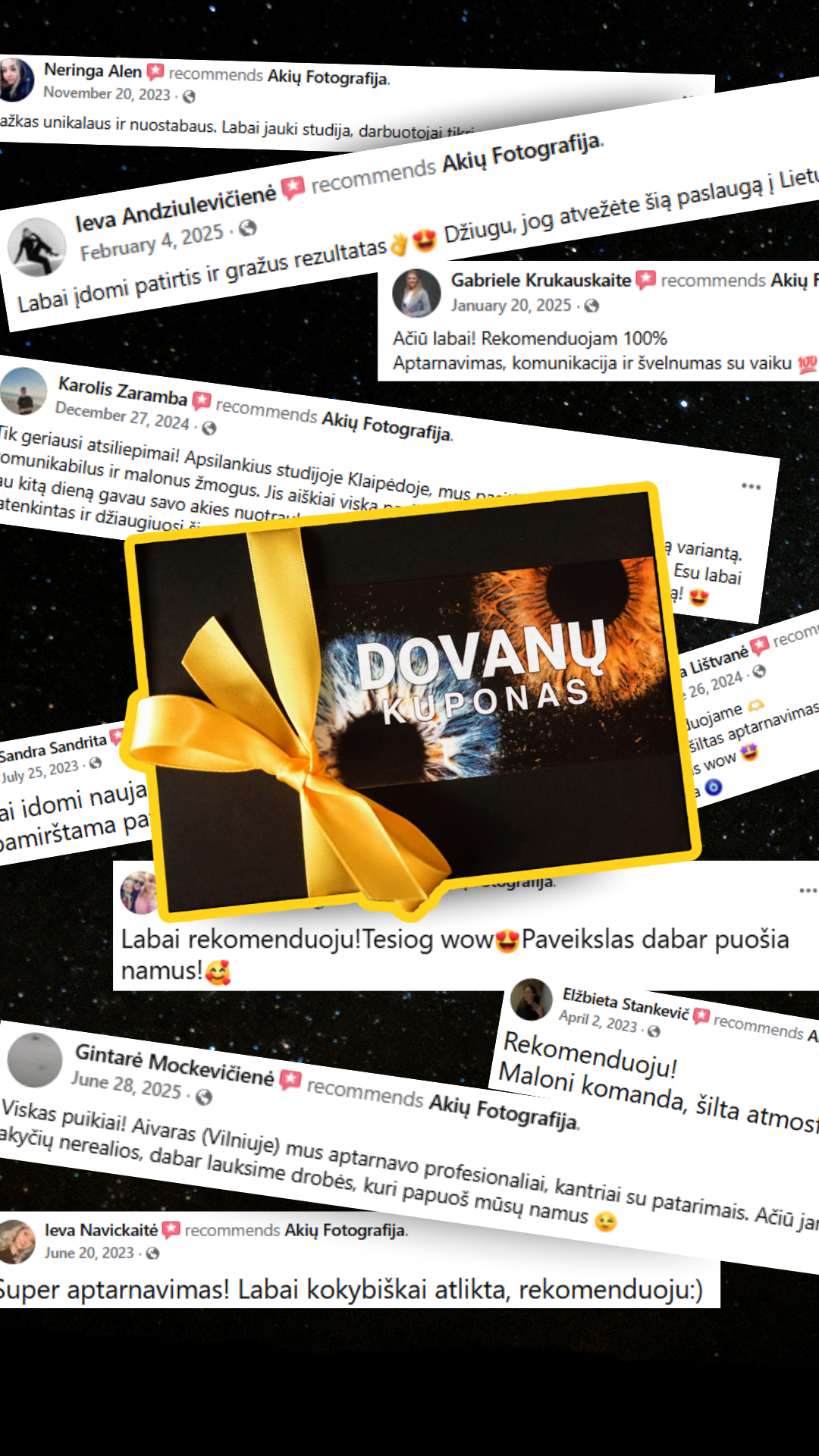 Akių Fotografija Facebook ad