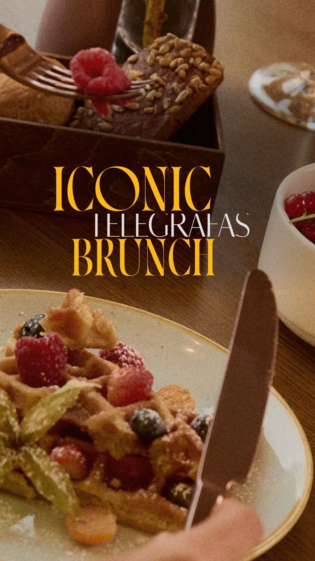 Telegrafas Facebook ad: Ikoniškas šeštadienio ir sekmadienio brunch restorane…