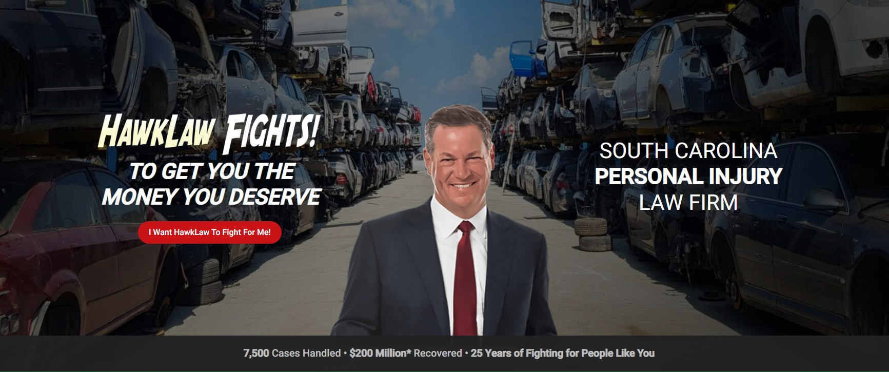 HawkLaw Facebook ad from May 3, 2024