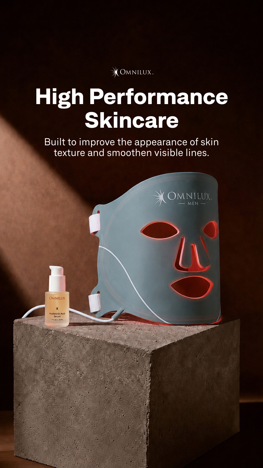 Omnilux Facebook ad