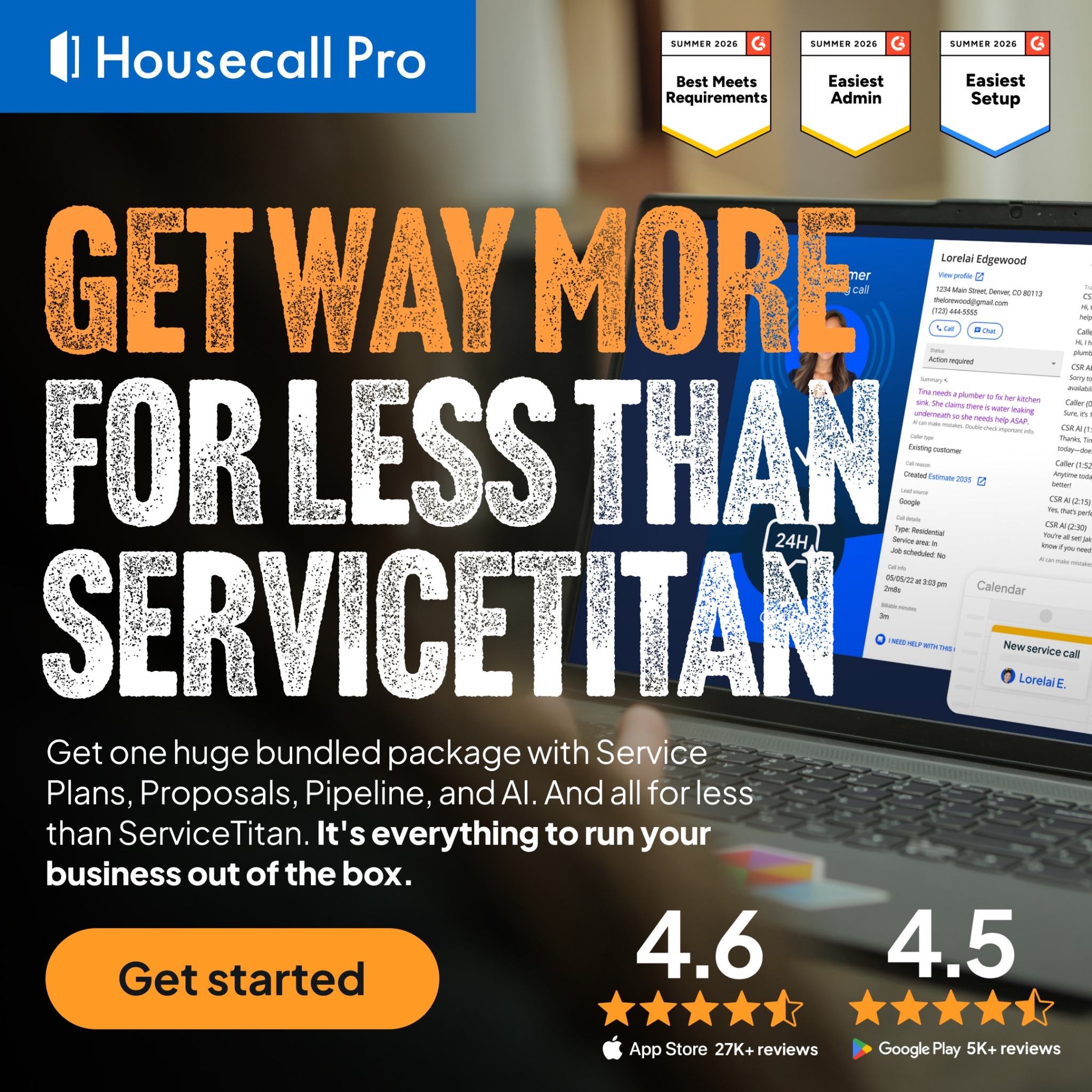 Housecall Pro Facebook ad