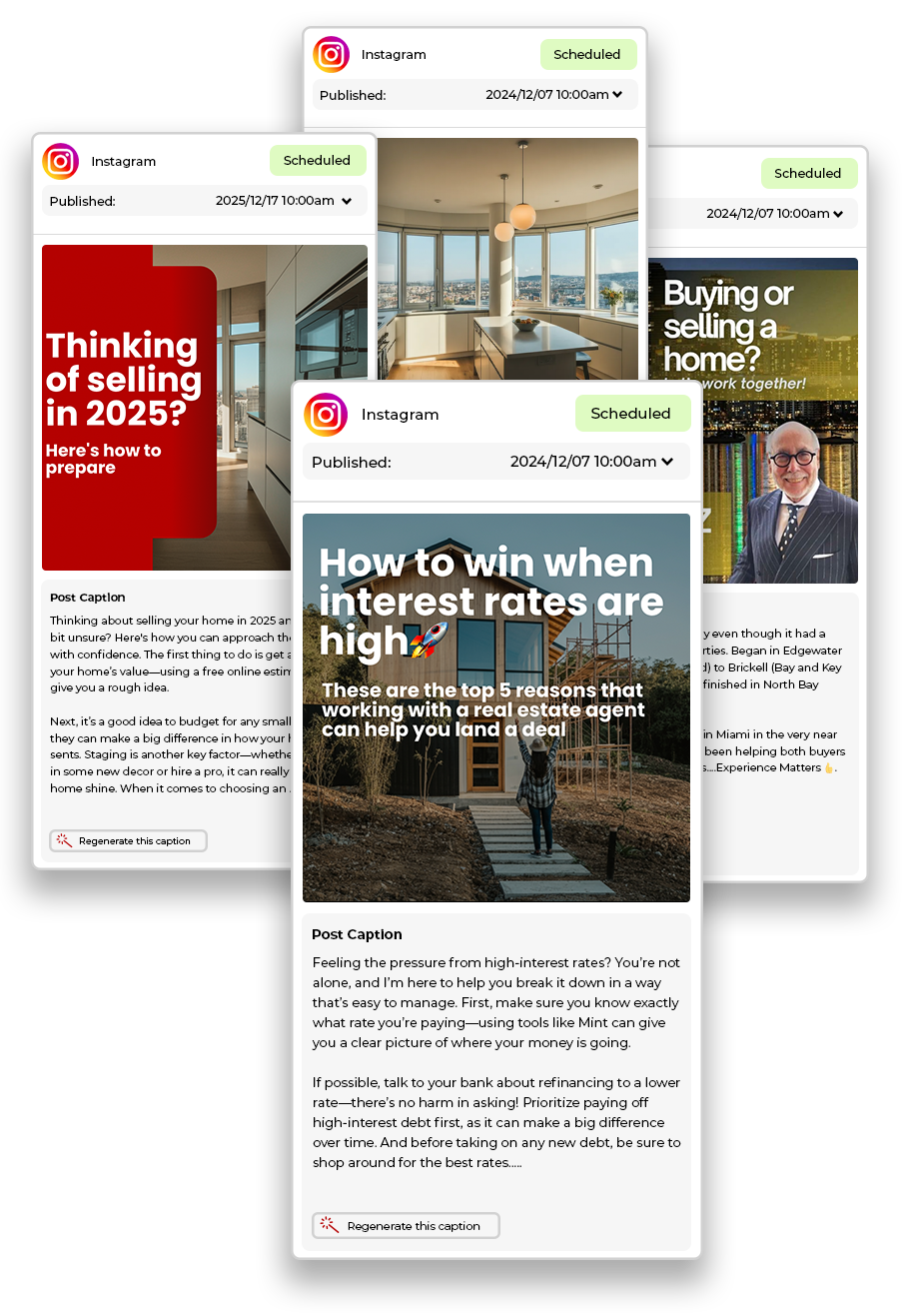 RealEstateContent.ai Facebook ad
