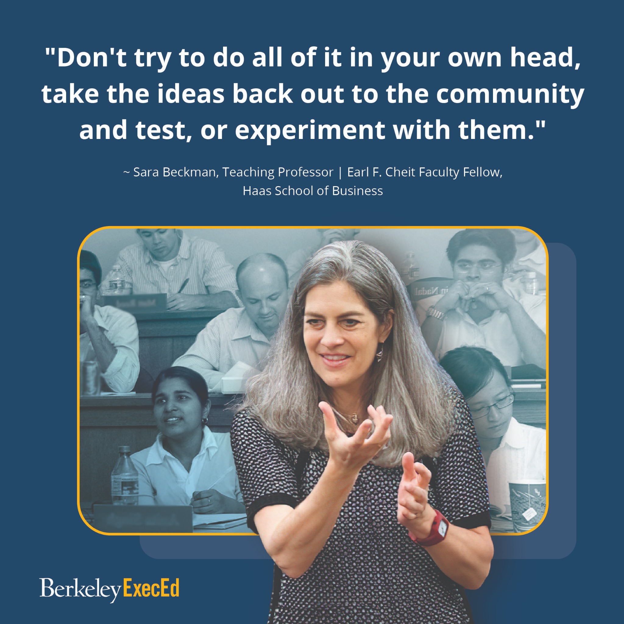 UC Berkeley Executive Education Facebook ad