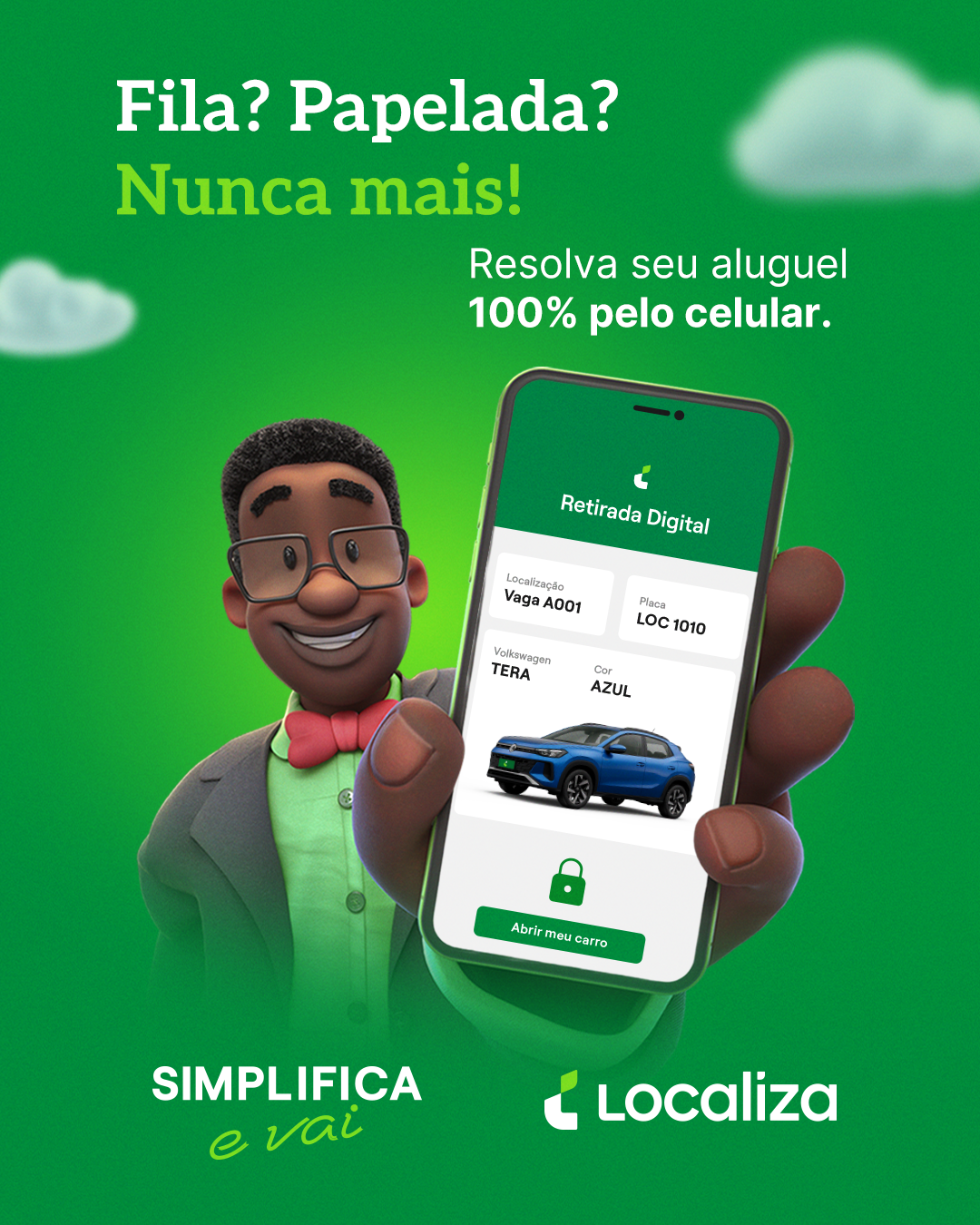 Localiza Facebook ad