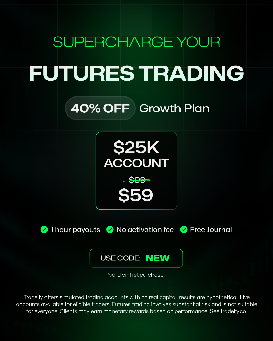 Tradeify Facebook ad
