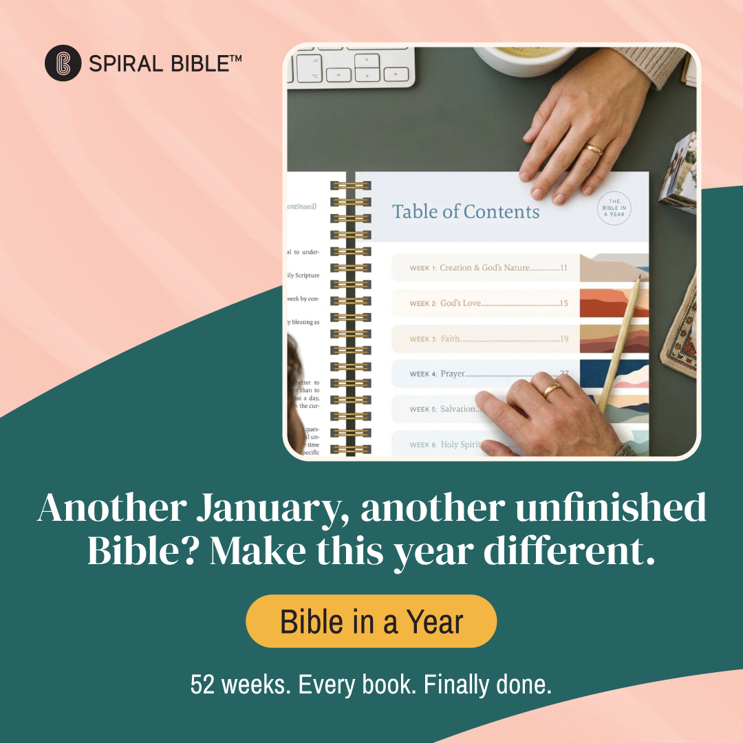 Spiral Bible Facebook ad