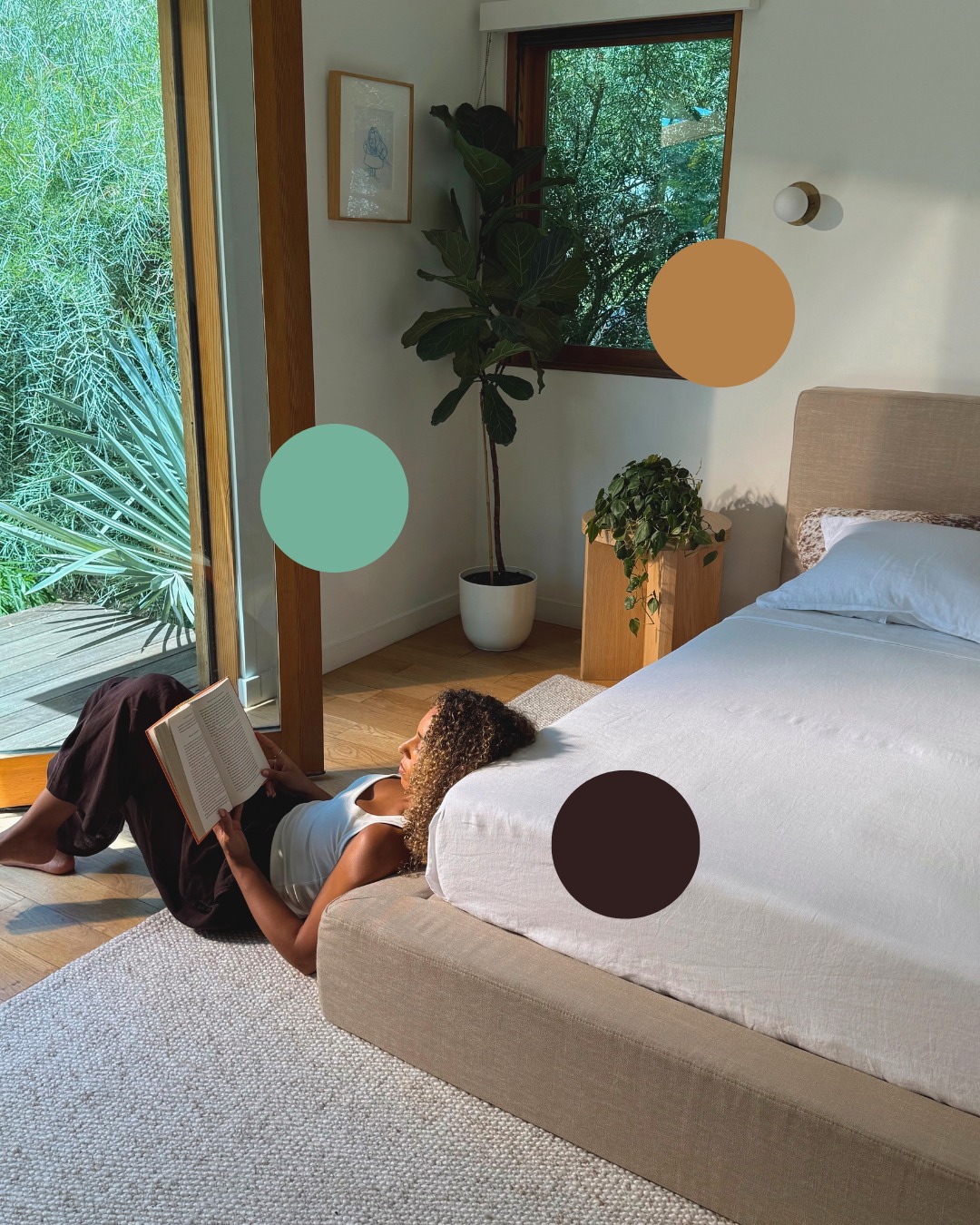 SoftFrame Designs Facebook ad: Bedroom colors we can't stop thinking about Which…