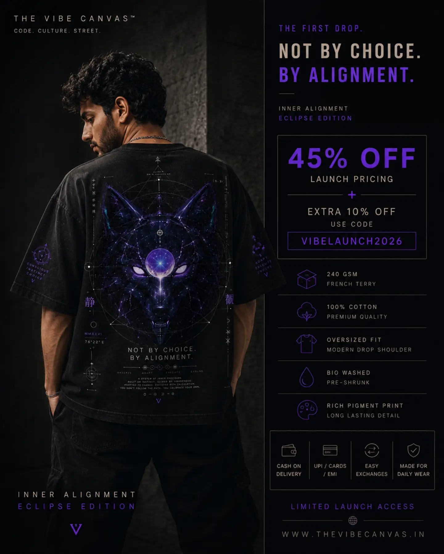 The Vibe Canvas Facebook ad: Not designed for men.