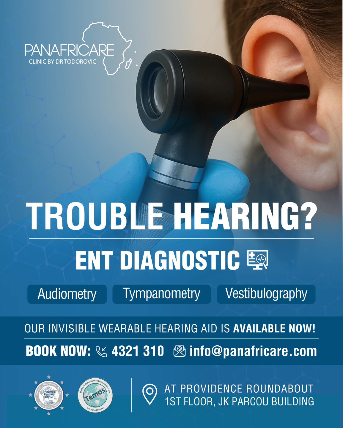 Panafricare Clinic by Dr. Todorovic Facebook ad: On the 3rd March at Panafricare Clinic we…