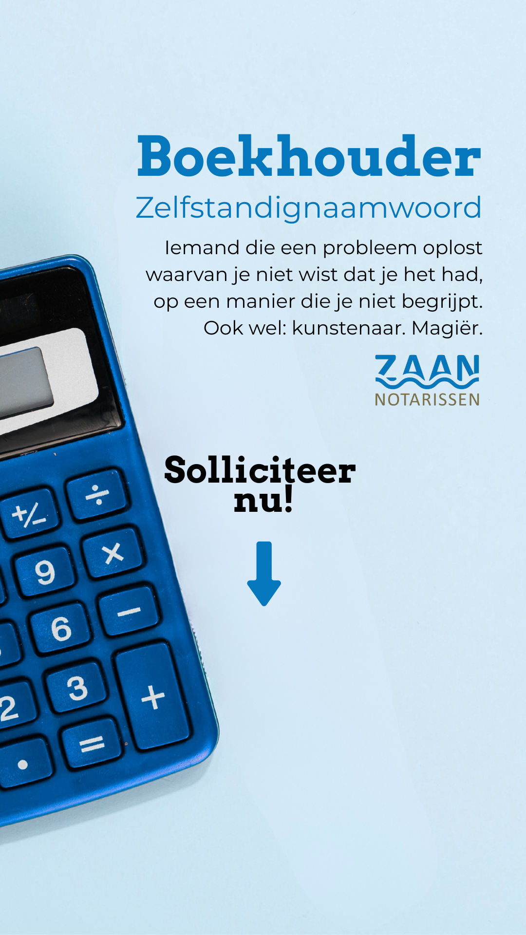 Zaannotarissen Facebook ad from Mar 5, 2026