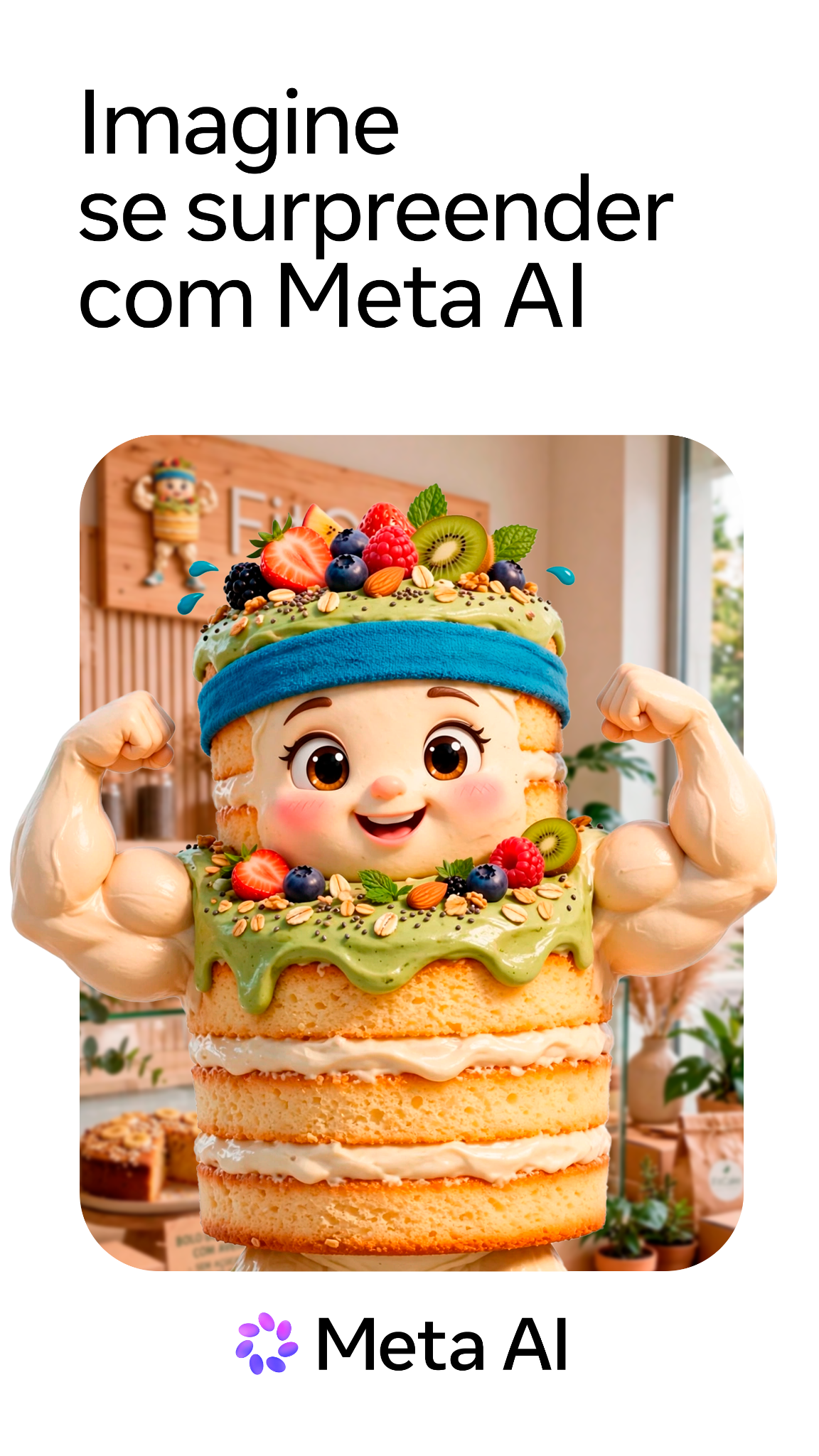 Meta AI Facebook ad