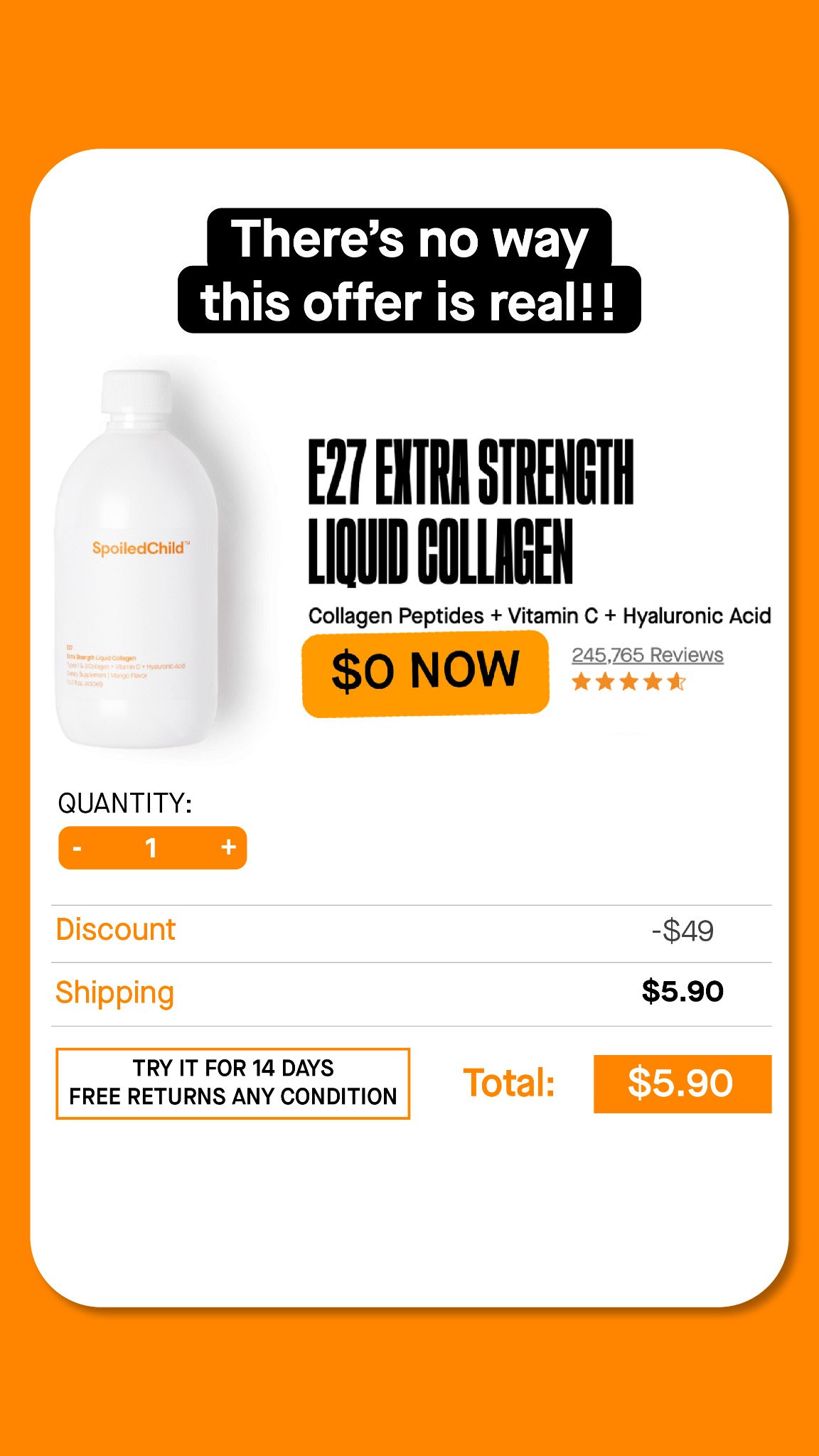 Wellness Guru Facebook ad