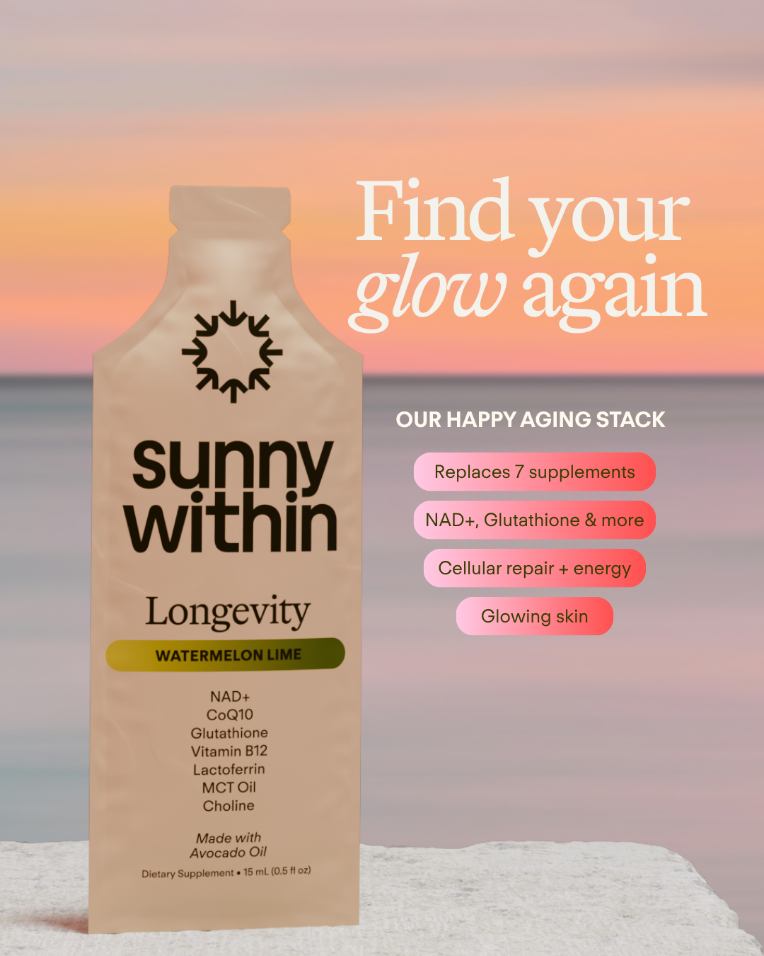 Sunny Within Facebook ad