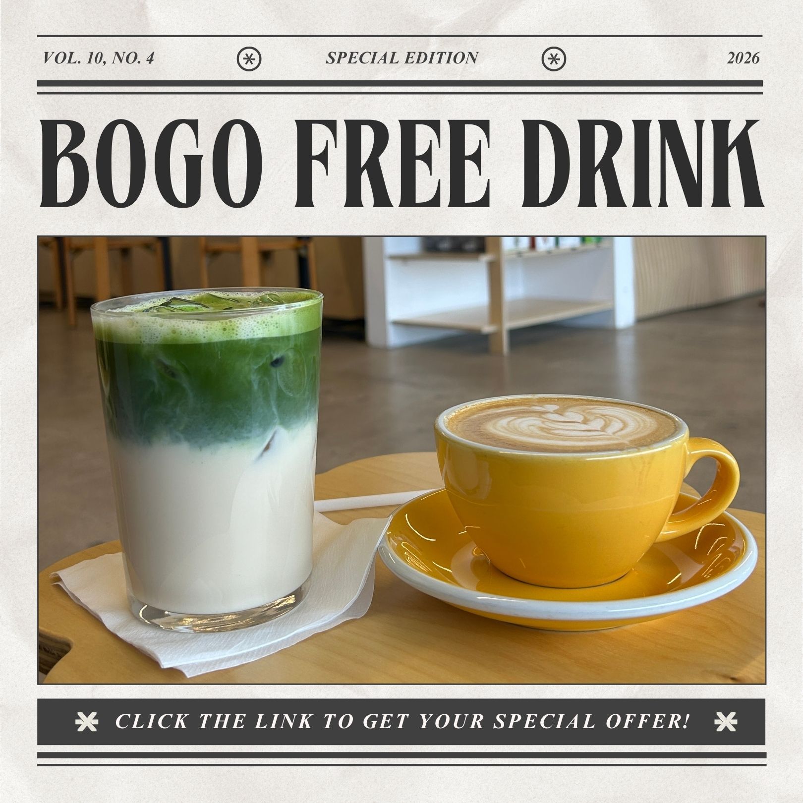 WeBe Coffee Roasters Facebook ad
