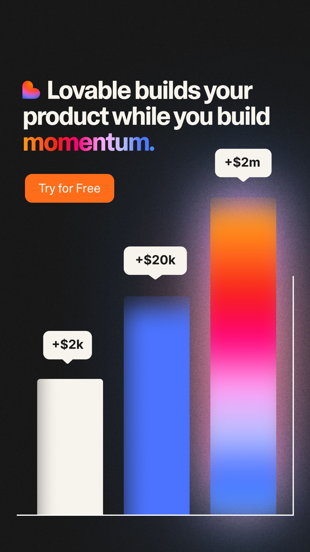 Lovable.dev Facebook ad